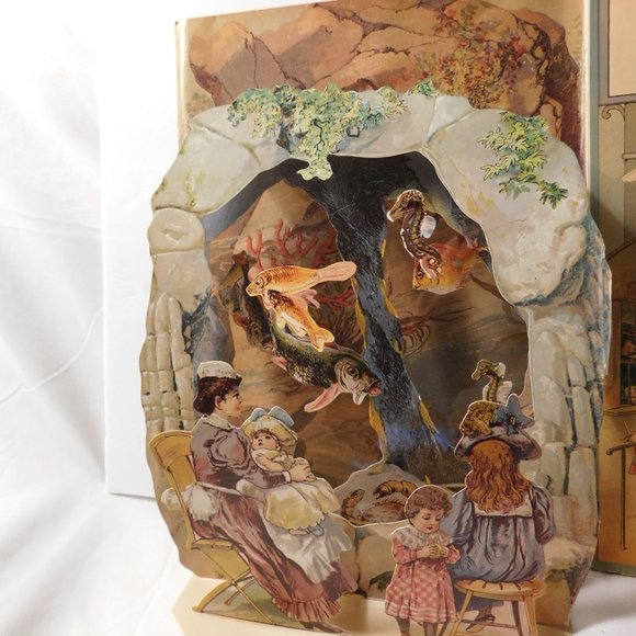 A Day in the Zoo A Reproduction of an Antique Pop-Up Book Vintage - Picture 12 of 16